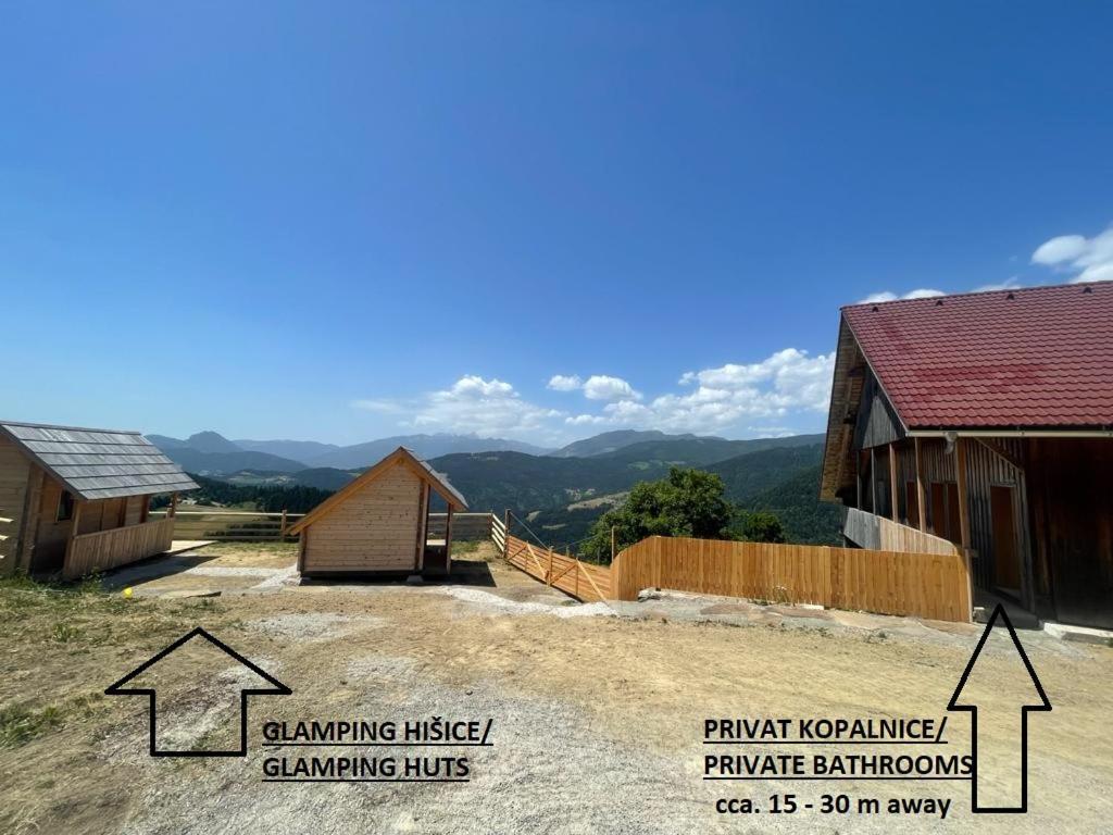 Farmstay&Glamping Visocnik Ljubno Екстериор снимка